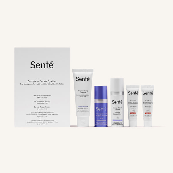 Skincare Sampler | Complete Repair System Kit | Senté